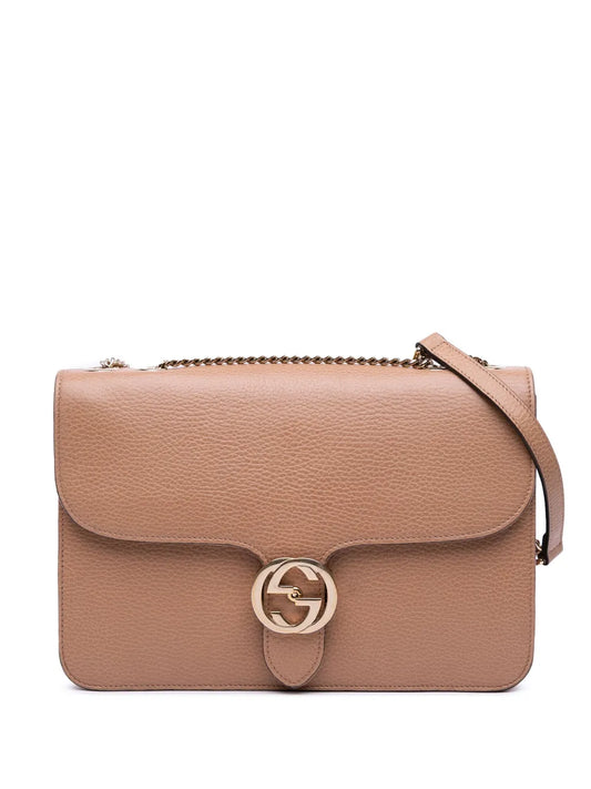 Gucci 2016 2025 Medium Dollar Calfskin Interlocking G crossbody bag