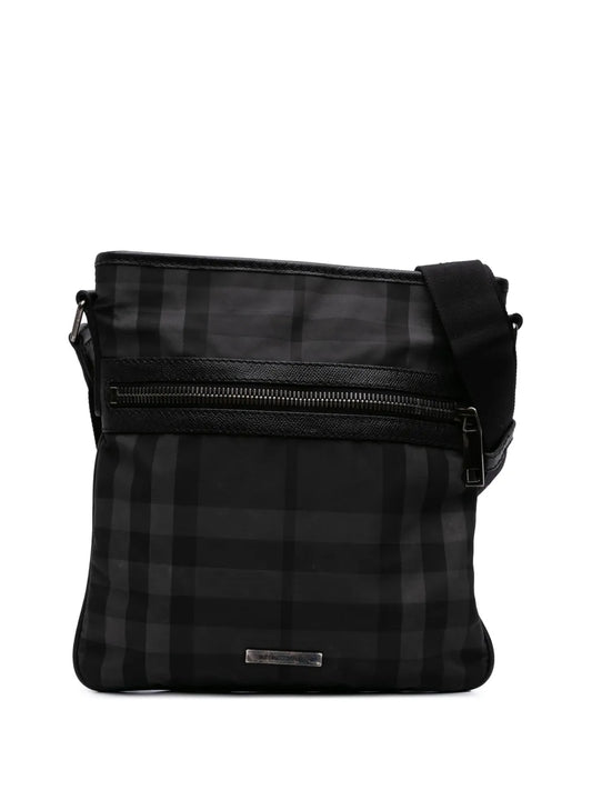 Burberry 2000 2017 Smoke Check Canvas crossbody bag