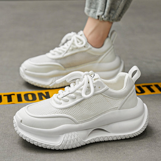 Men's New Summer Platform Mesh Surface Breathable Sports Casual Shoes
