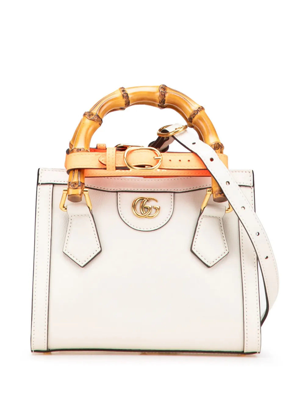 Gucci 2000 2015 Mini Calfskin Bamboo Diana satchel