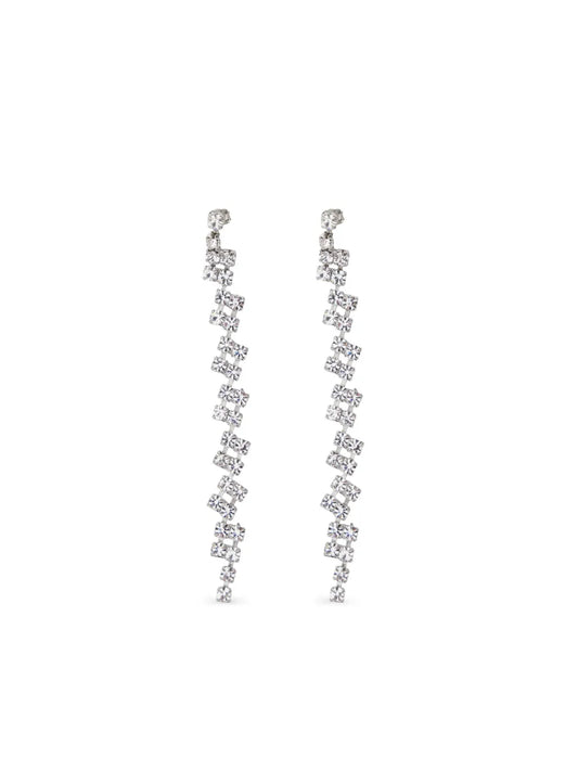 Forte Forte crystal embellished drop earrings
