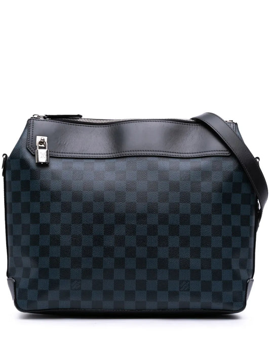 Louis Vuitton 2015 Damier Cobalt Greenwich Messenger crossbody bag
