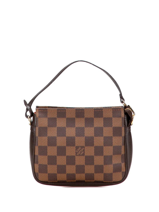 Louis Vuitton 1998 Damier Ebene Trousse Pochette handbag