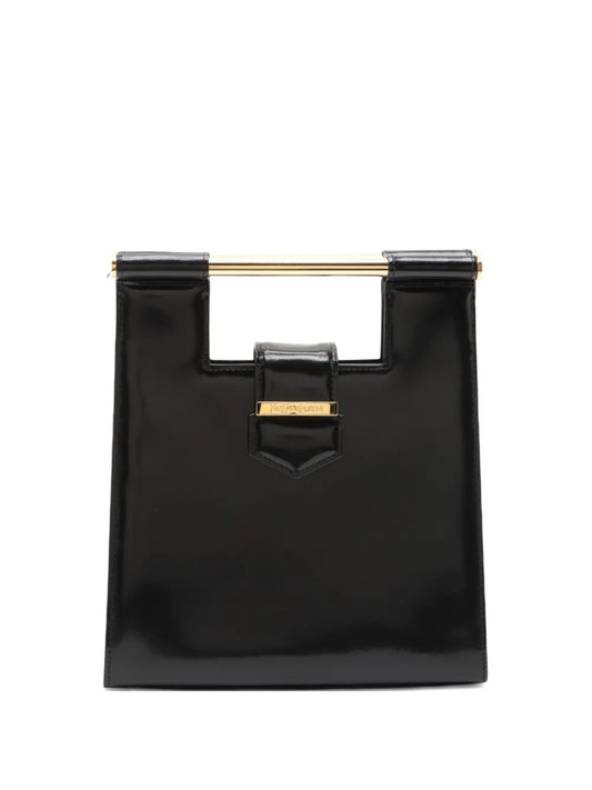 Saint Laurent 1970 1990s leather handbag