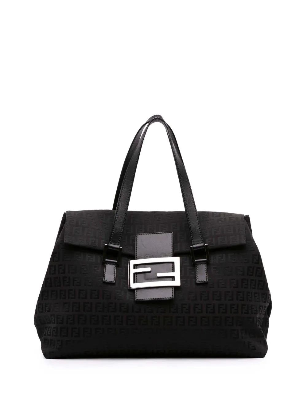 Fendi 2000 2010 Zucchino Canvas shoulder bag