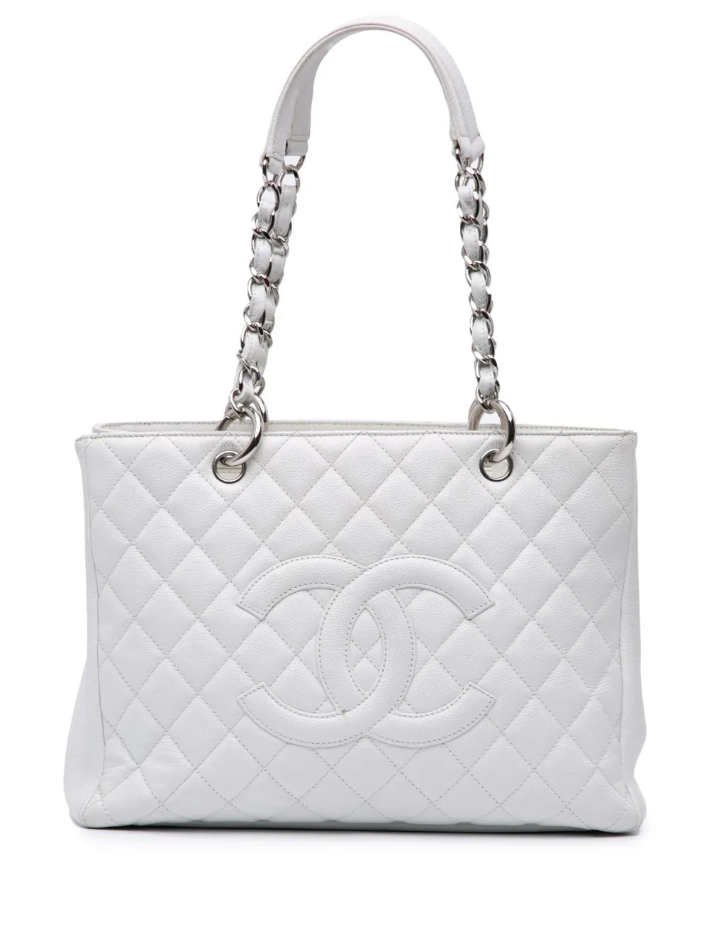 CHANEL 2009 2010 Caviar Grand Shopping tote bag