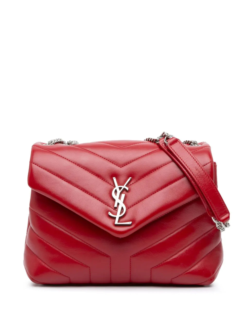 Saint Laurent 2018 Small Leather Monogram Loulou crossbody bag