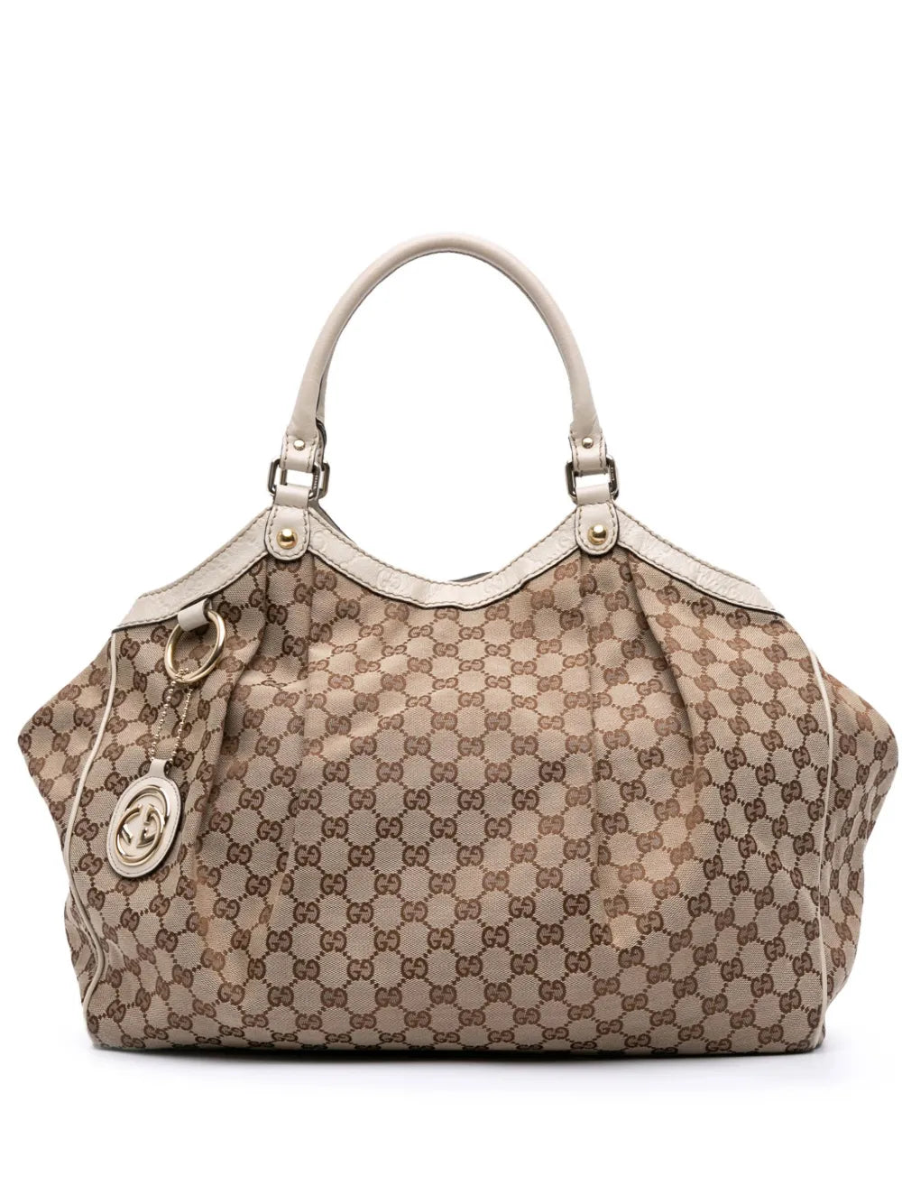 Gucci 2016 2025 Large GG Canvas Sukey tote bag