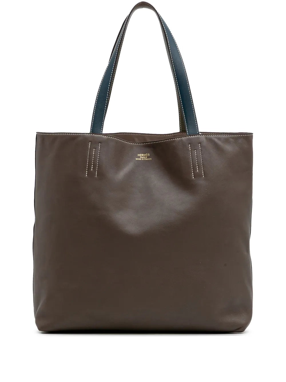Hermès 2013 Veau Sikkim and Clemence Double Sens 36 tote bag