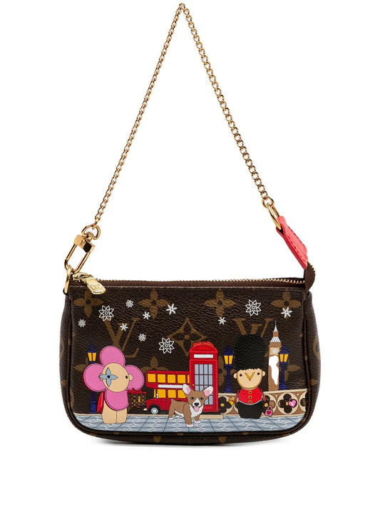 Louis Vuitton 2021 Monogram Vivienne in London Mini Pochette Accessoires handbag