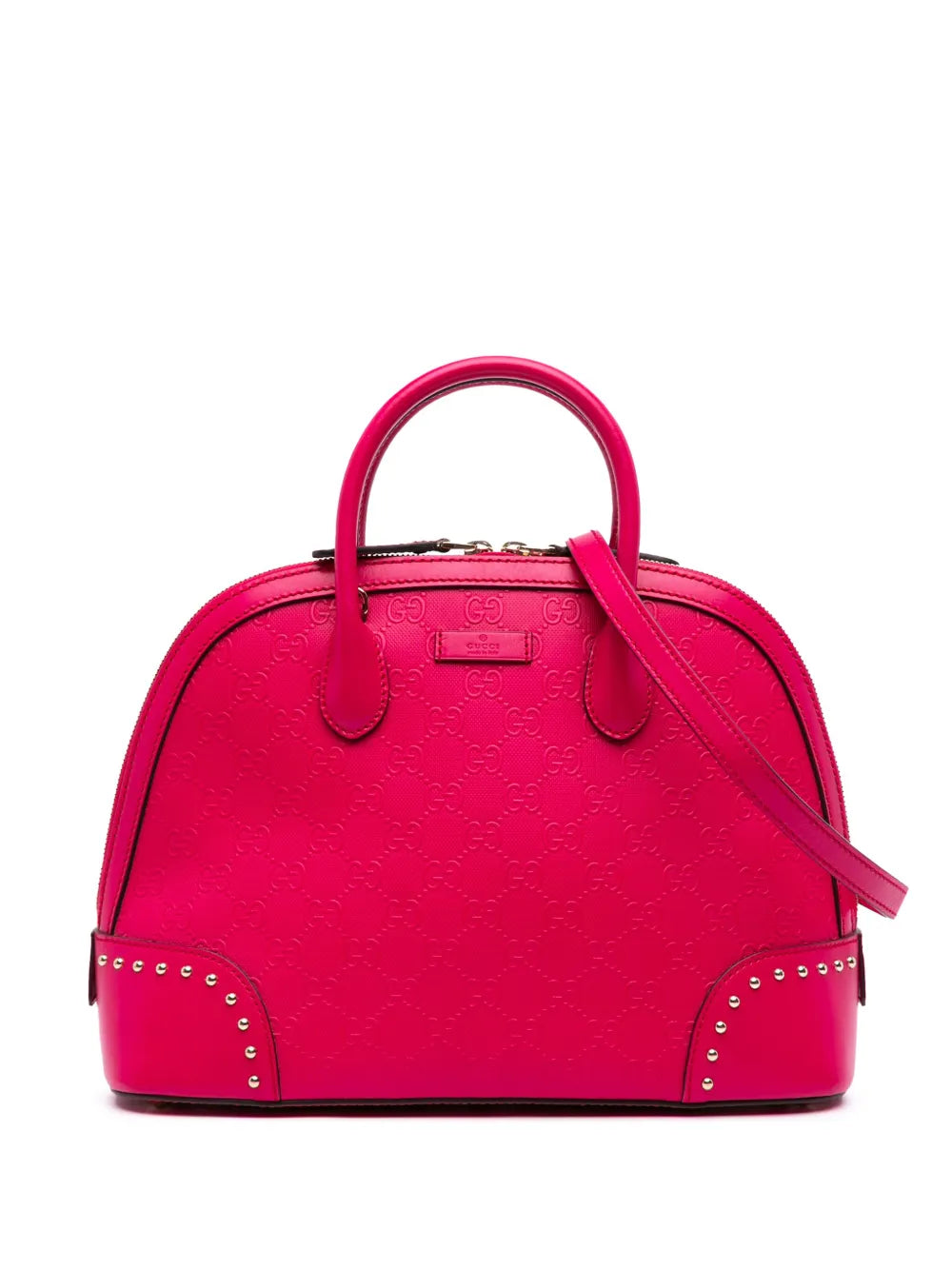 Gucci 2016 2025 Guccissima Hilary Lux Dome satchel