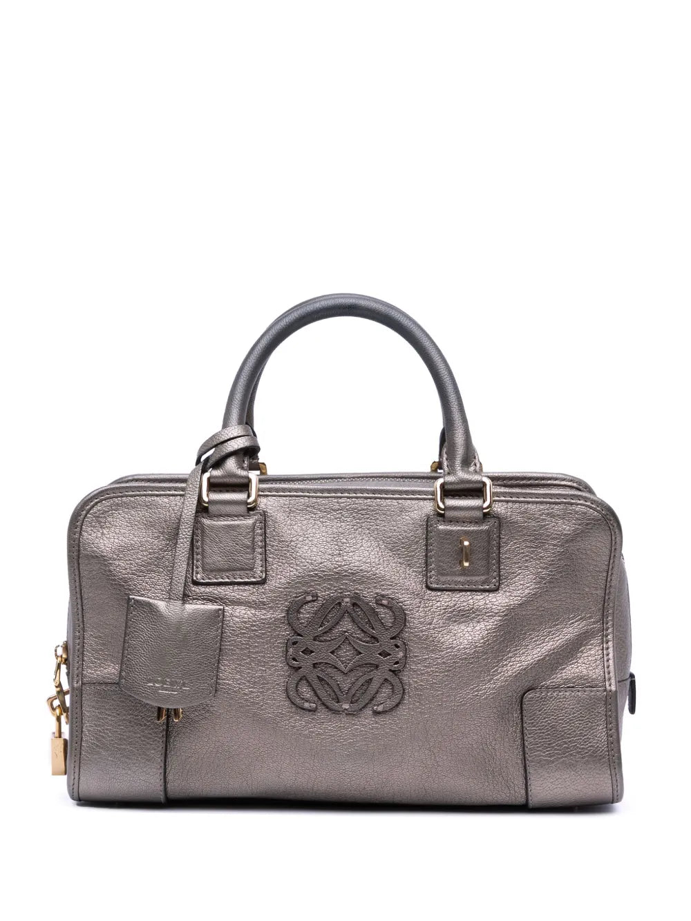 Loewe 2010 Metallic Goatskin Amazona 28 handbag