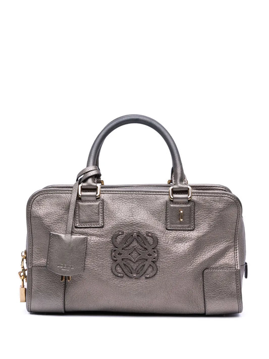 Loewe 2010 Metallic Goatskin Amazona 28 handbag