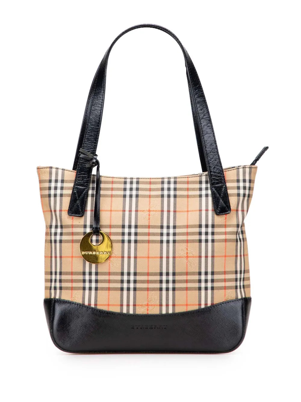 Burberry 2000 2017 Haymarket Check Canvas shoulder bag