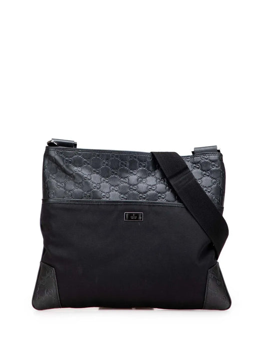 Gucci 2016 2025 Guccissima and Nylon crossbody bag