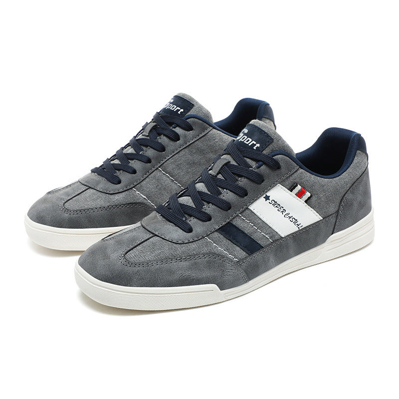 Men’s Denim Casual Shoes – Plus Size Outdoor Breathable Style