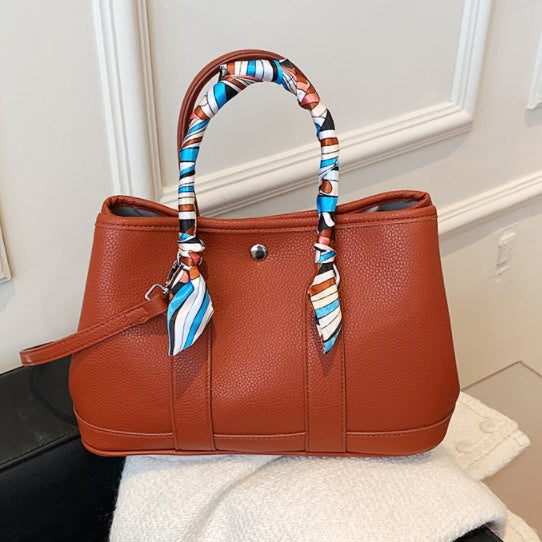 Women’s Scarf Bag – New Fashion Shoulder Crossbody Tote Handbag