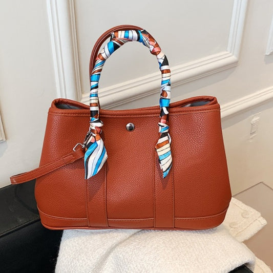 Women’s Scarf Bag – New Fashion Shoulder Crossbody Tote Handbag