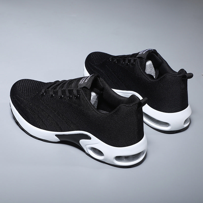 Autumn New Style Flying Woven Air Cushion Shoes Women