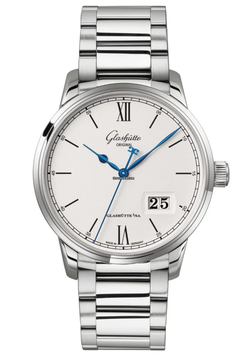 glashutte original senator excellence panorama date stainless steel men's watch_4