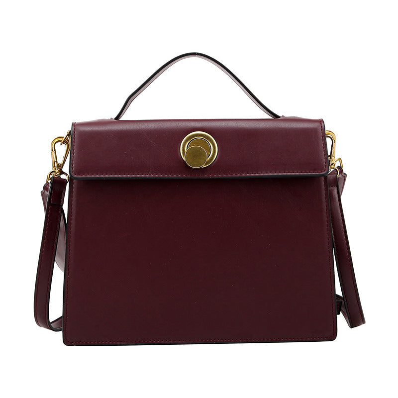 Fashionable Wide Strap Shoulder Messenger Bag for Women