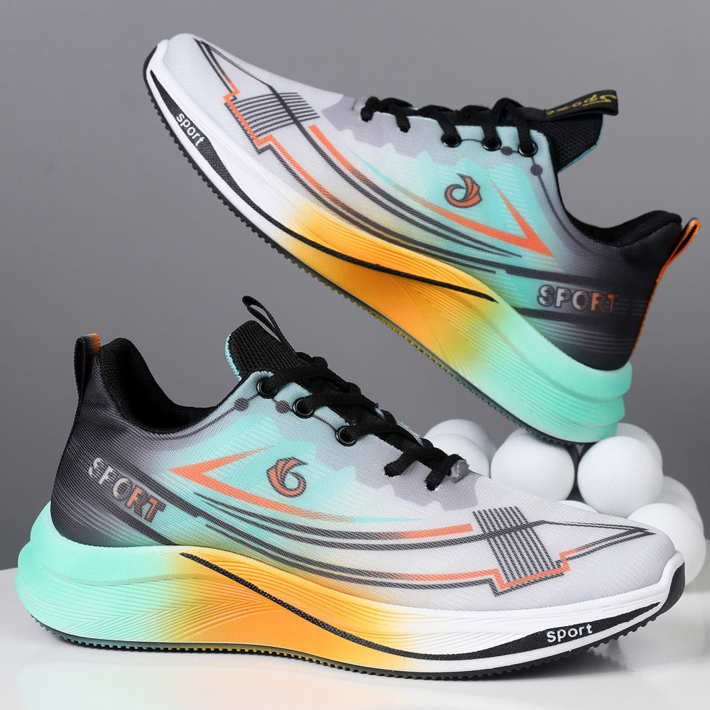 Men’s Mesh Running Shoes – Lightweight, Comfortable & Breathable Trendy Casual Sneakers