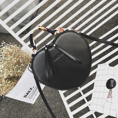 Autumn New Fashion Women's Handbag – Peach Scarf Personality Shoulder Satchel