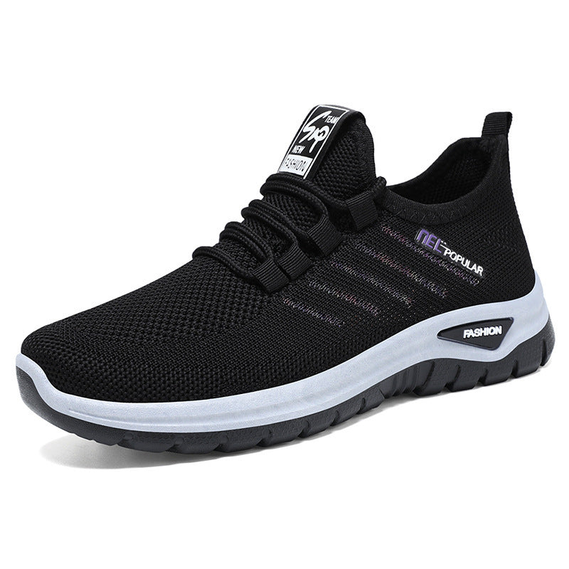 Men’s Lightweight Walking Sneakers – Comfortable Soft Bottom Shoes