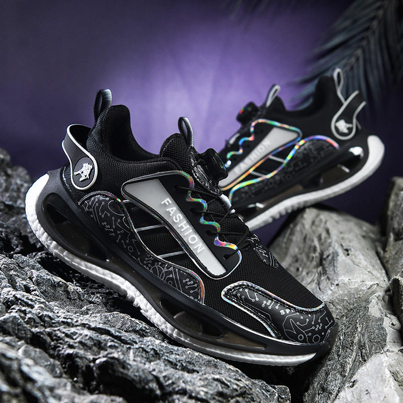 Men’s Sports Sneakers – Lightweight Breathable Mesh Running Shoes