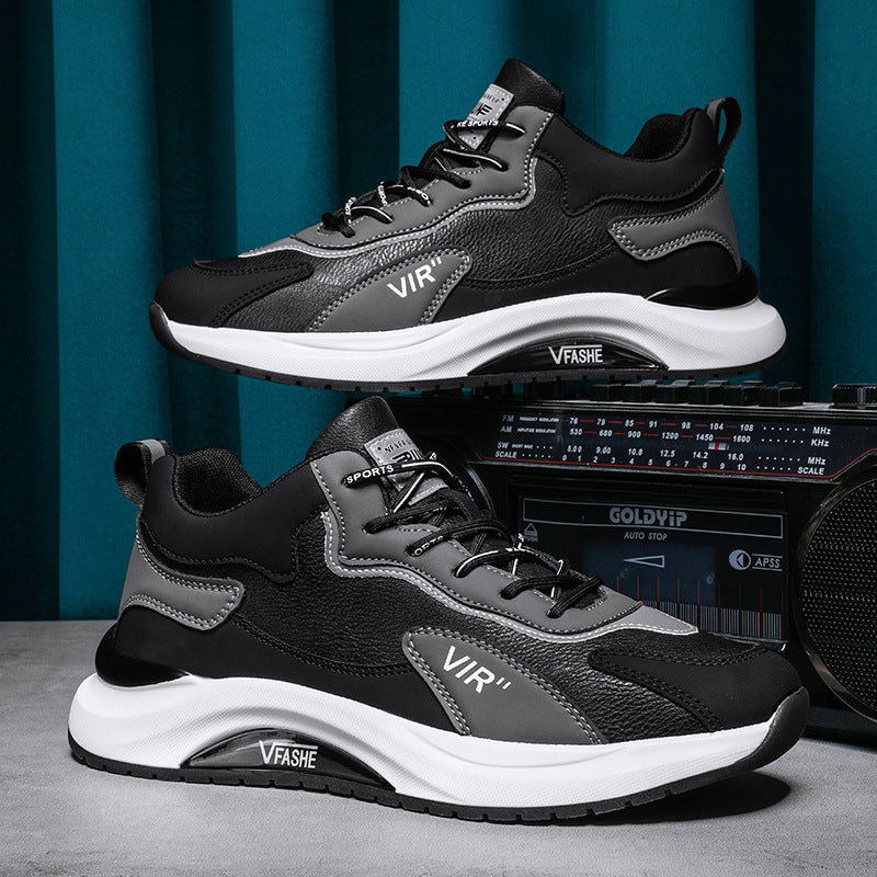 Men’s Soft Bottom Running Shoes – Casual All-match Sneakers for Students