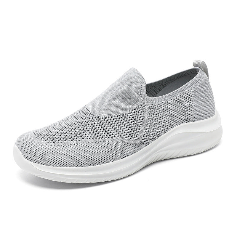 Men’s Breathable Fly Woven Loafers – Comfortable All-match Casual Shoes