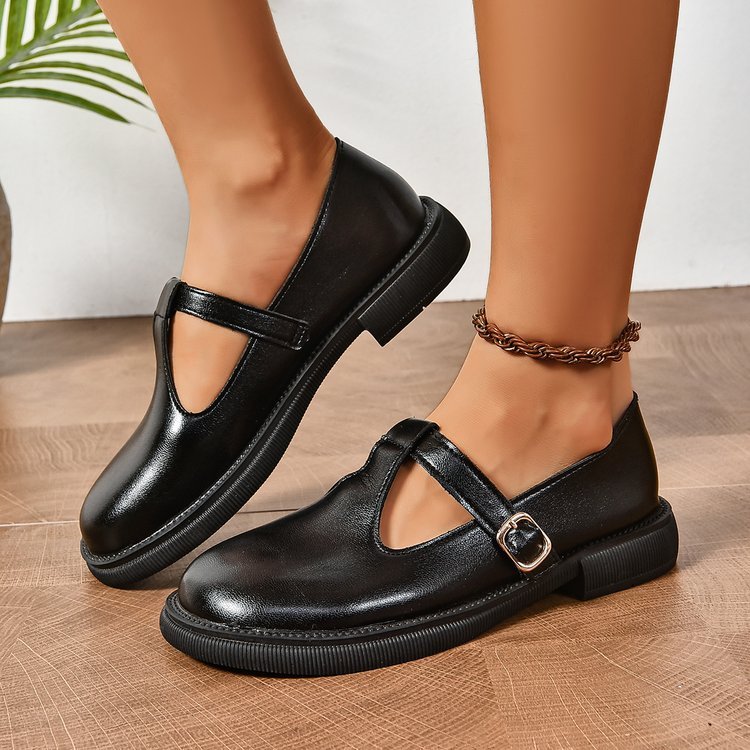 Word Buckle Stylish Casual Shoes Women
