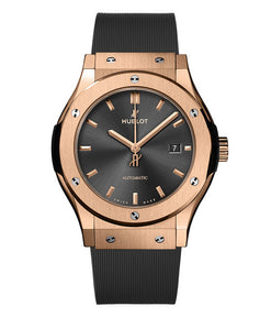 hublot classic fusion 38mm 18k king gold man's watch
