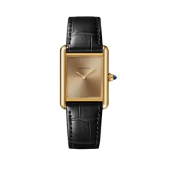 cartier tank louis cartier 18k yellow gold men's watch