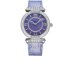 chopard imperiale automatic joaillerie 18k white gold & diamonds lady's watch