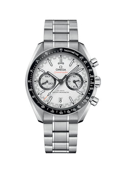 omega speedmaster two counters racing chronograph stainless steel & ceramic men's watch