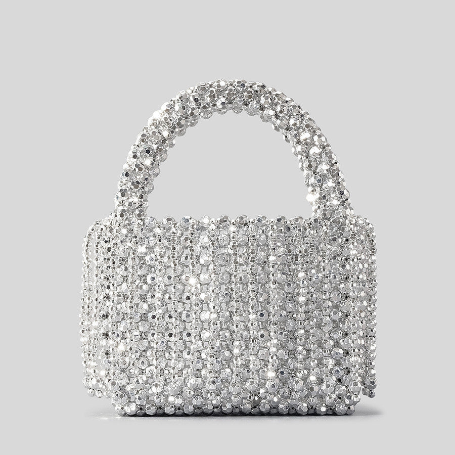 DIY Handmade Acrylic Tassel Handbag for Women