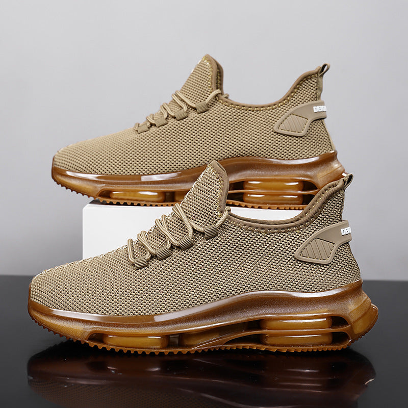 Men's Woven Mesh Sports Casual Shoes