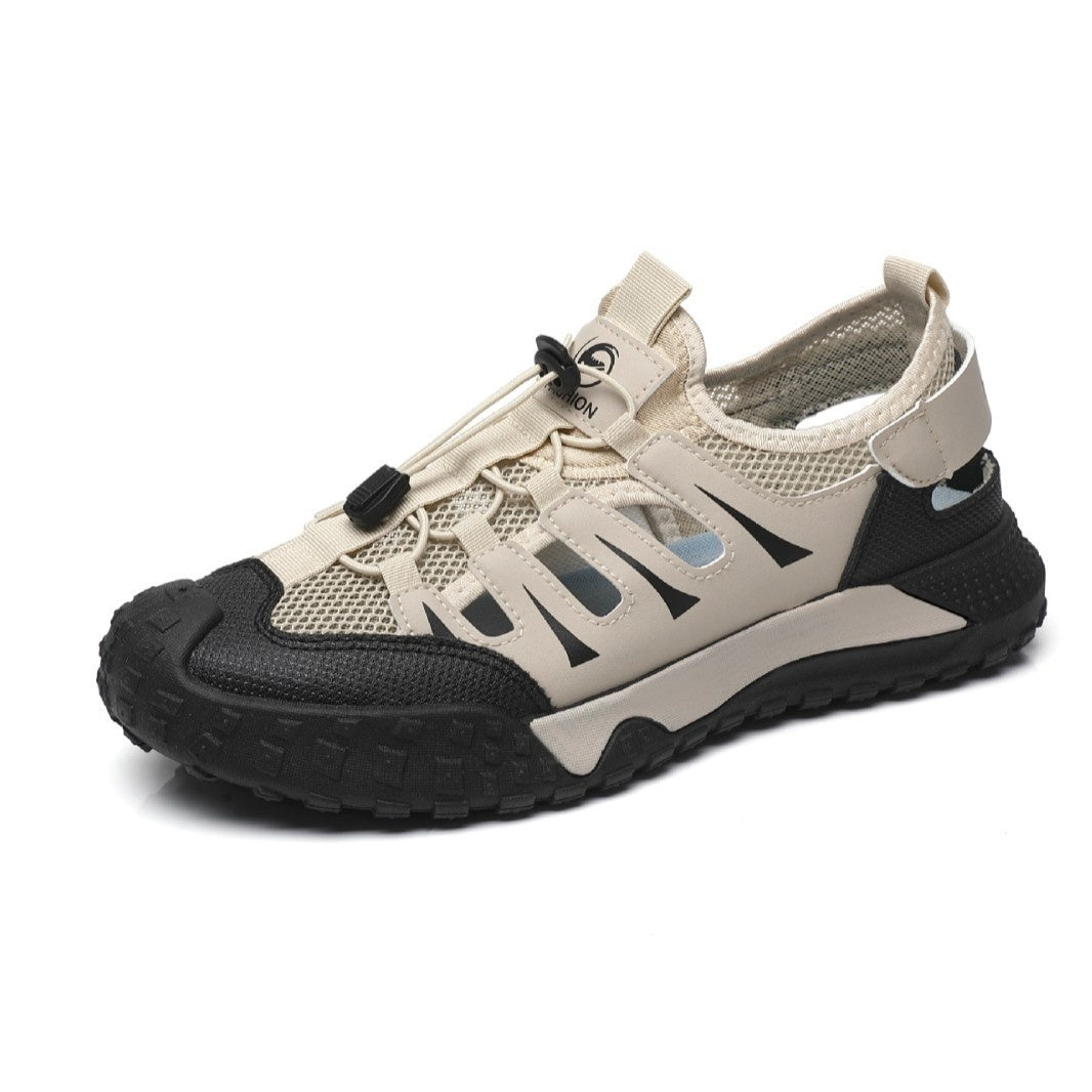 Men’s Outdoor Upstream Shoes – Quick Dry, Large Mesh, Breathable