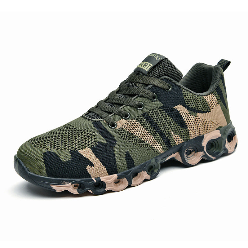 Men’s Camouflage Sneakers – Non-slip, Lightweight, All-season Use