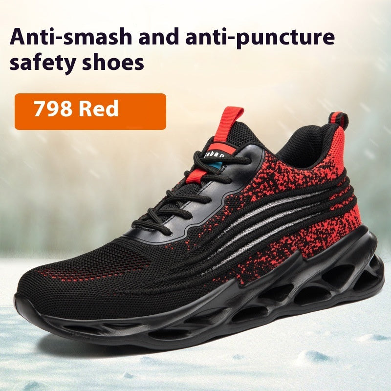 Men’s Protective Shoes – Lightweight, Anti-Smashing, Puncture Resistant