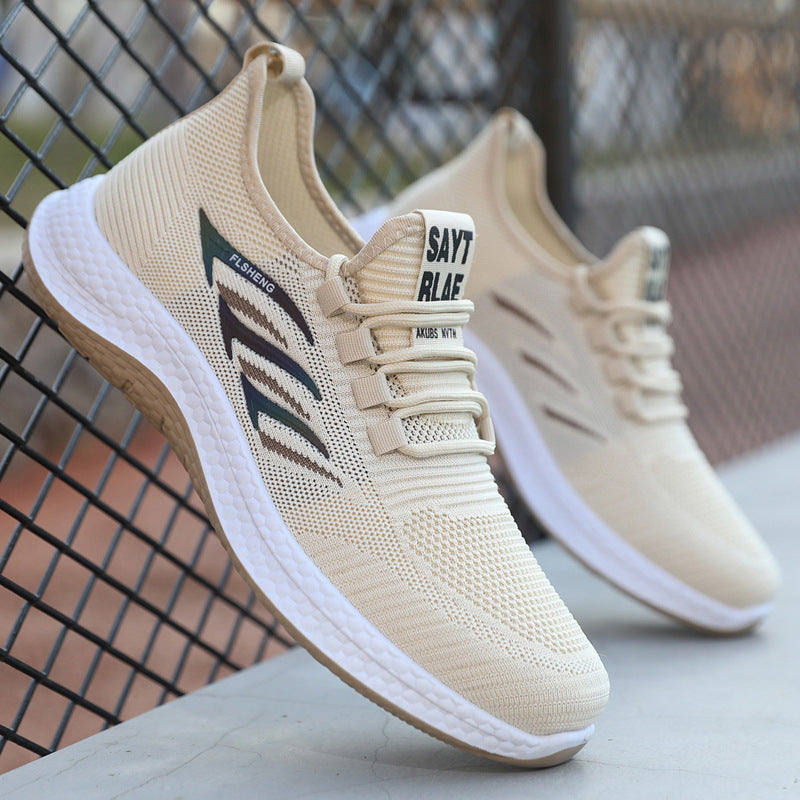 Men’s Fashion Mesh Sneakers – Sports Casual All-match Breathable Shoes