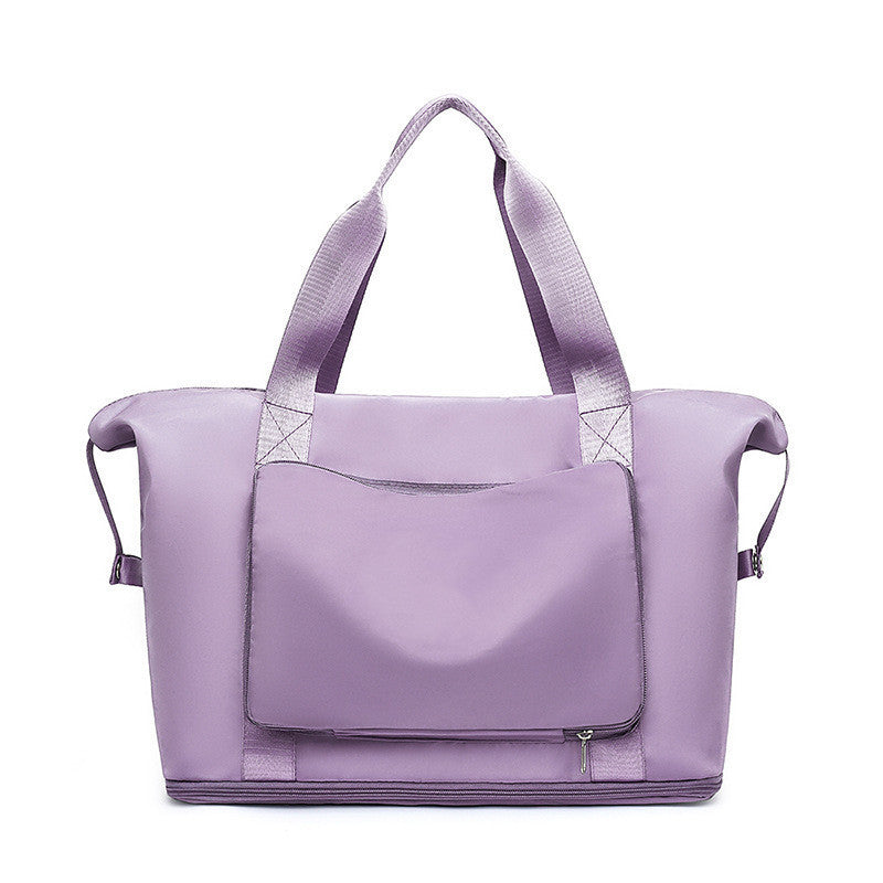 Women’s Foldable Gym Bag – Large Capacity Travel & Yoga Tote Bag