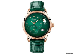 glashutte original pano matic lunar red gold men's watch_14