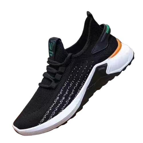 Men's Breathable Mesh Woven Casual Shoes