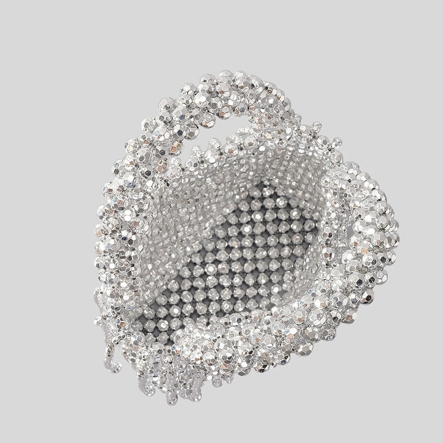 DIY Handmade Acrylic Tassel Handbag for Women