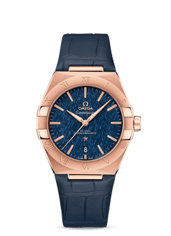 omega constellation co-axial master chronometer sedna? gold men?s watch