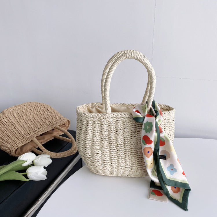 Women’s Hand-Woven Handbag – Trendy Handmade Bag