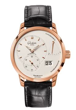 glashutte original pano matic lunar red gold men's watch_3