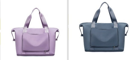 Women’s Foldable Gym Bag – Large Capacity Travel & Yoga Tote Bag